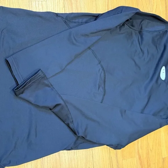 Under Armour Black ColdGear Fitted Top - Picture 3 of 3